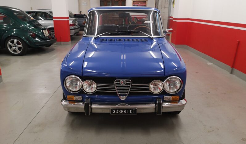 Alfa Romeo Giulia Super 1300 Azzurro Lemans completo