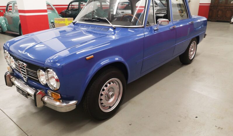 Alfa Romeo Giulia Super 1300 Azzurro Lemans completo